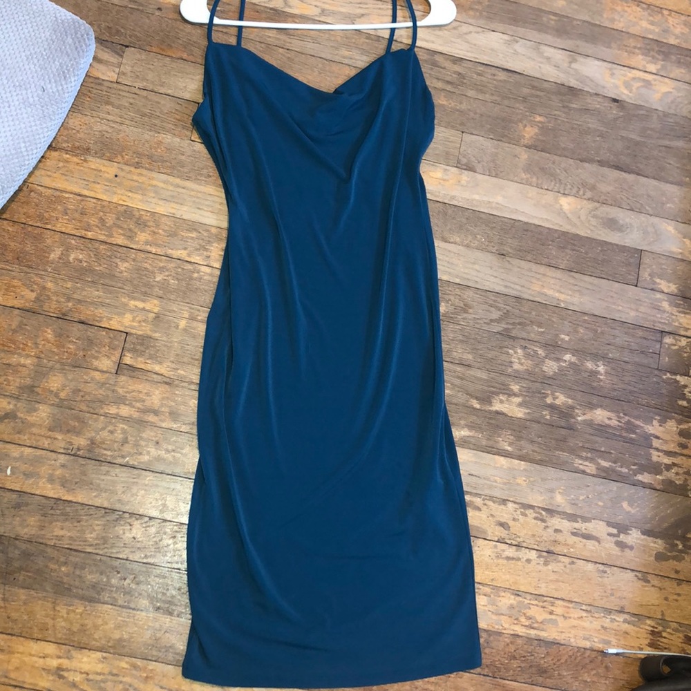 Teal dress